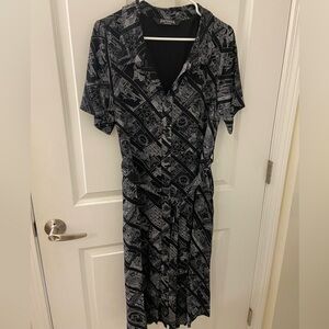 DISTURBIA MIDI SHIRT DRESS (UK14/US10)